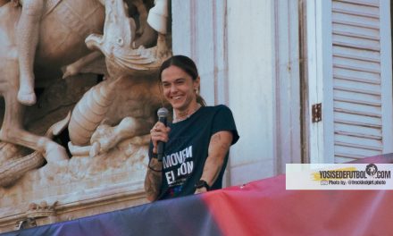 Celebración de los títulos del FC Barcelona femenino en la temporada 23/24